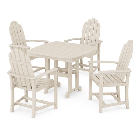 Classic Adirondack 5-Piece Dining Set