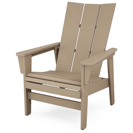 Modern Grand Upright Adirondack Chair