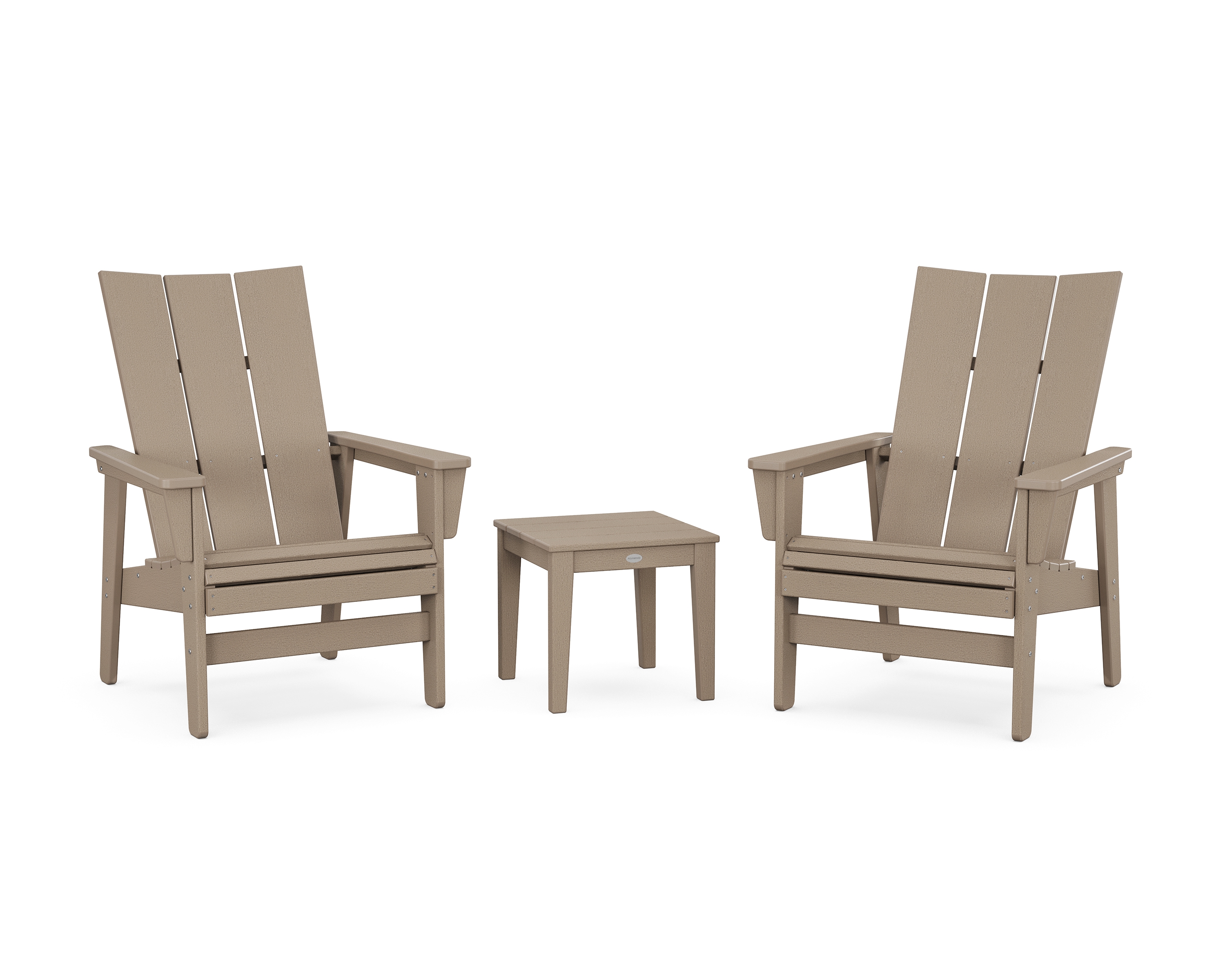 3-Piece Modern Grand Upright Adirondack Set