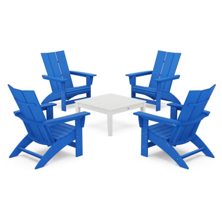 5-Piece Adirondack Chair Conversation Group