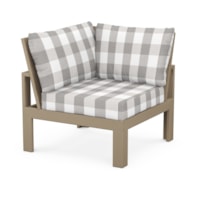 Vintage Sahara / Buffalo Plaid Grey Mist