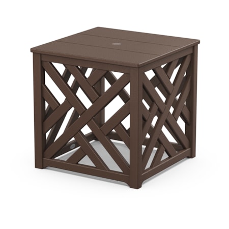 Chippendale Umbrella Stand Accent Table