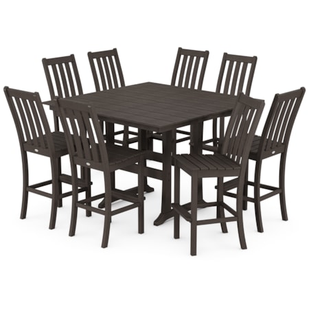 9-Piece Trestle Bar Set
