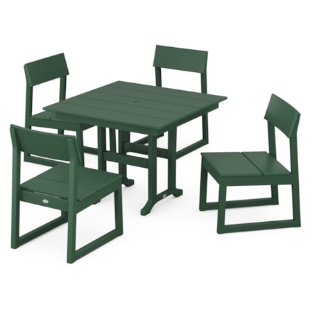 Side Chair 5-Piece Dining Set