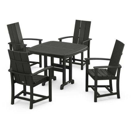 Modern Adirondack 5-Piece Dining Set