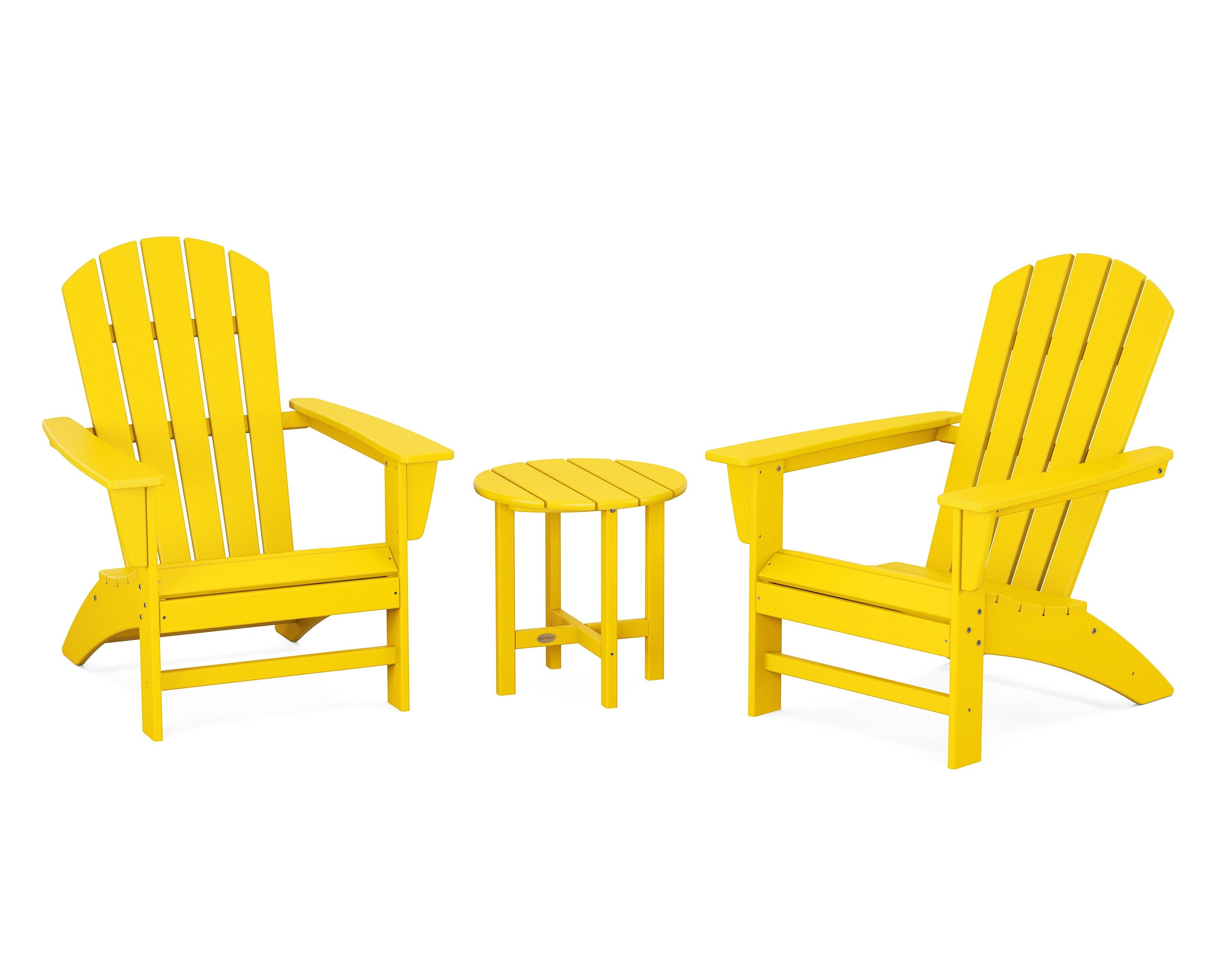 Nautical 3-Piece Adirondack Set