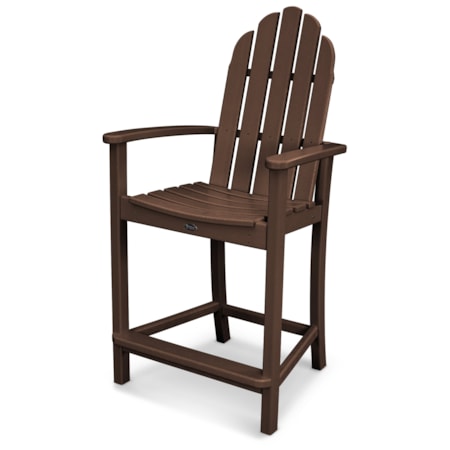 Classic Adirondack Counter Chair