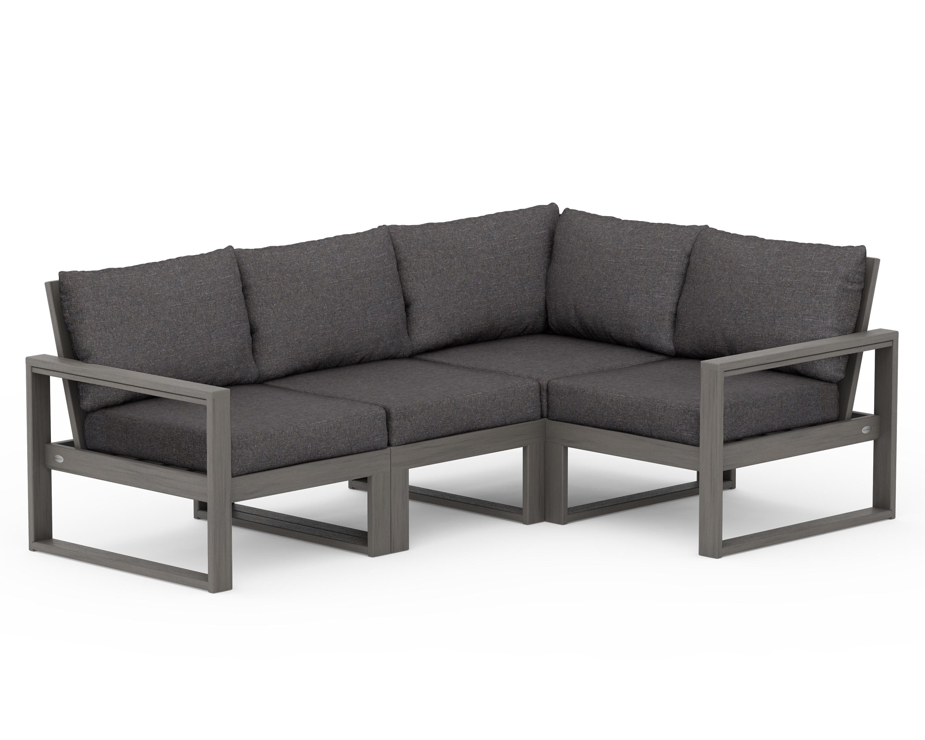 4-Piece Modular Deep Seating Set