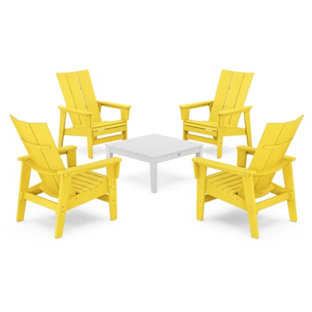5-Piece Adirondack Chair Conversation Group
