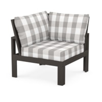 Vintage Coffee / Buffalo Plaid Grey Mist
