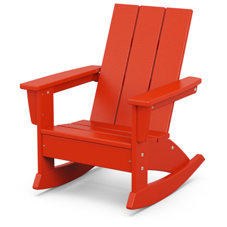 Kids Adirondack Rocking Chair
