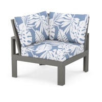 Slate Grey / Leaf Sky Blue