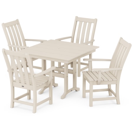 Vineyard 5-Piece Farmhouse Dining Set