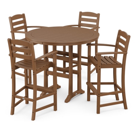 La Casa Café 5-Piece Bar Dining Set