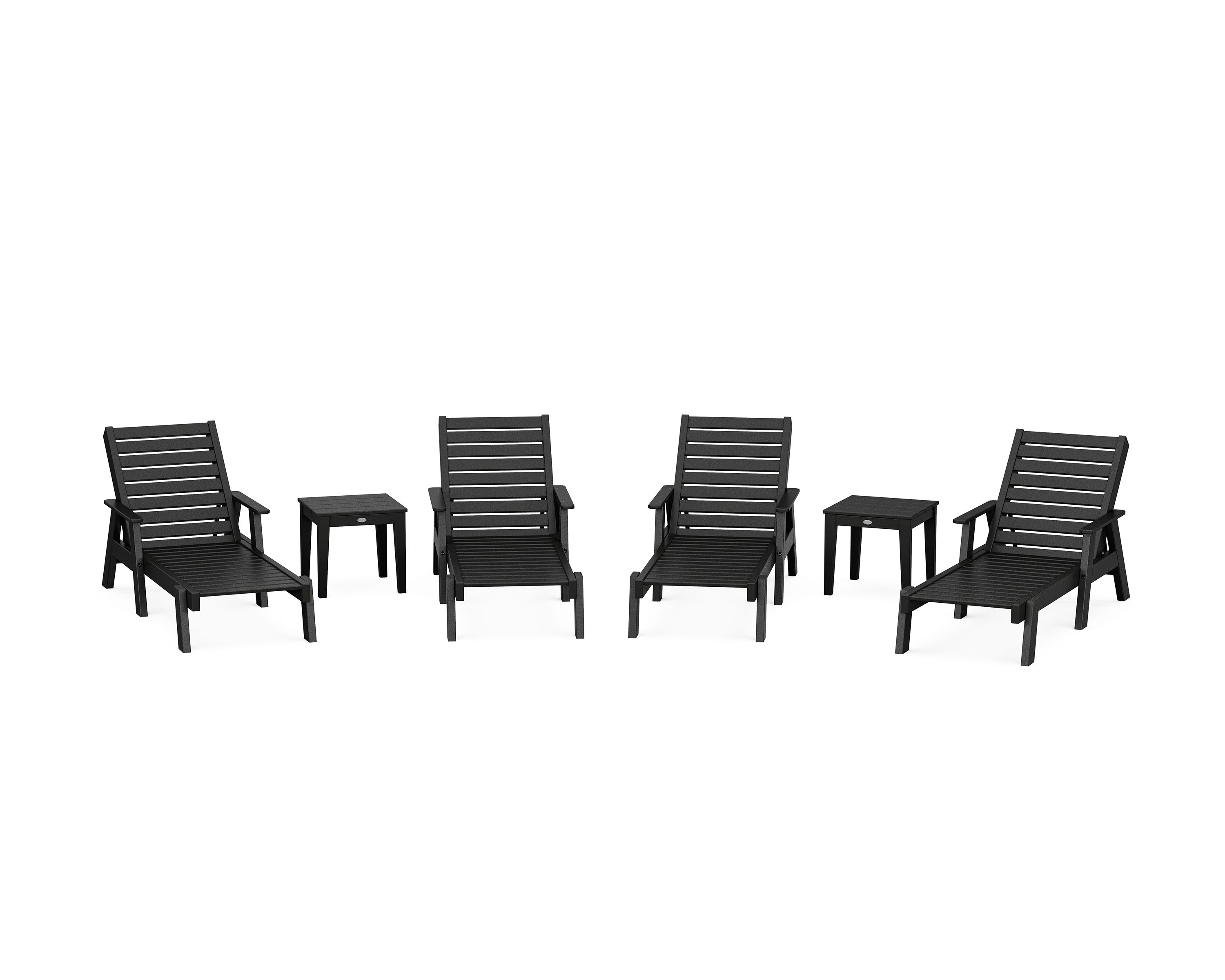 Captain Chaise 6-Piece Set With Arms