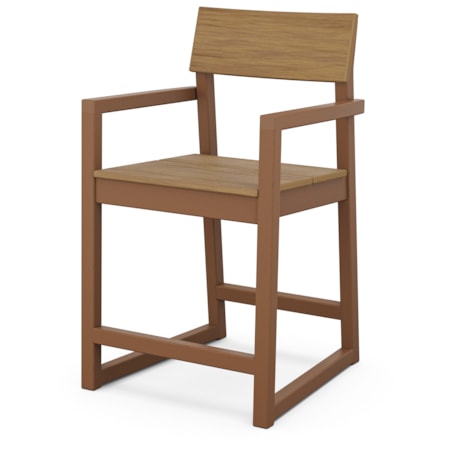 Edge Counter Arm Chair