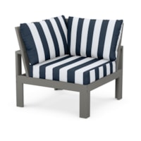 Slate Grey / Cabana Stripe Marine Indigo