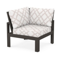 Vintage Coffee / Trellis Dune Burlap