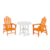 Tangerine / White