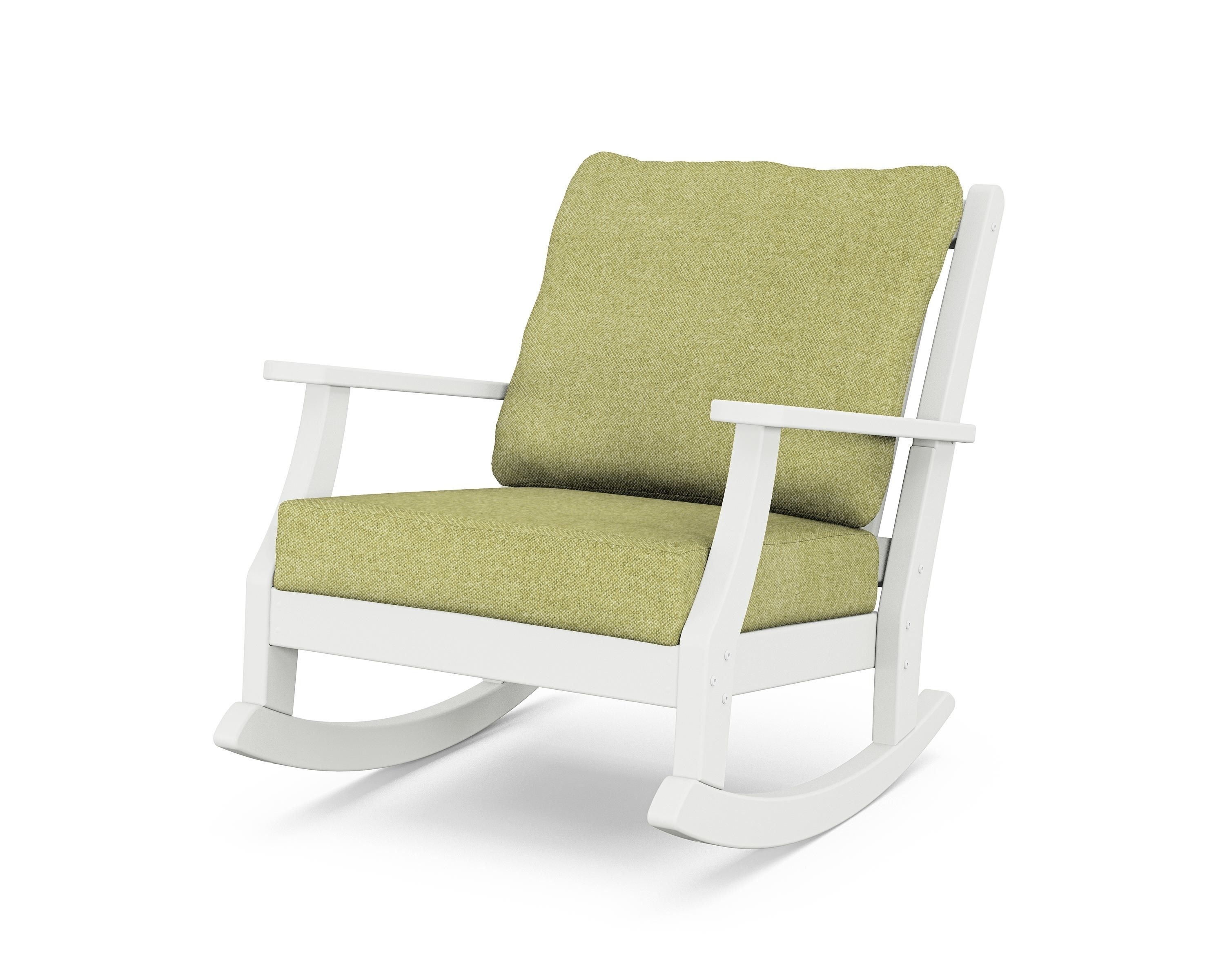 Polywood Wovendale CL4731R-WH161381 Wovendale Deep Seating Rocking ...