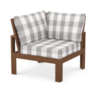 Teak / Buffalo Plaid Grey Mist