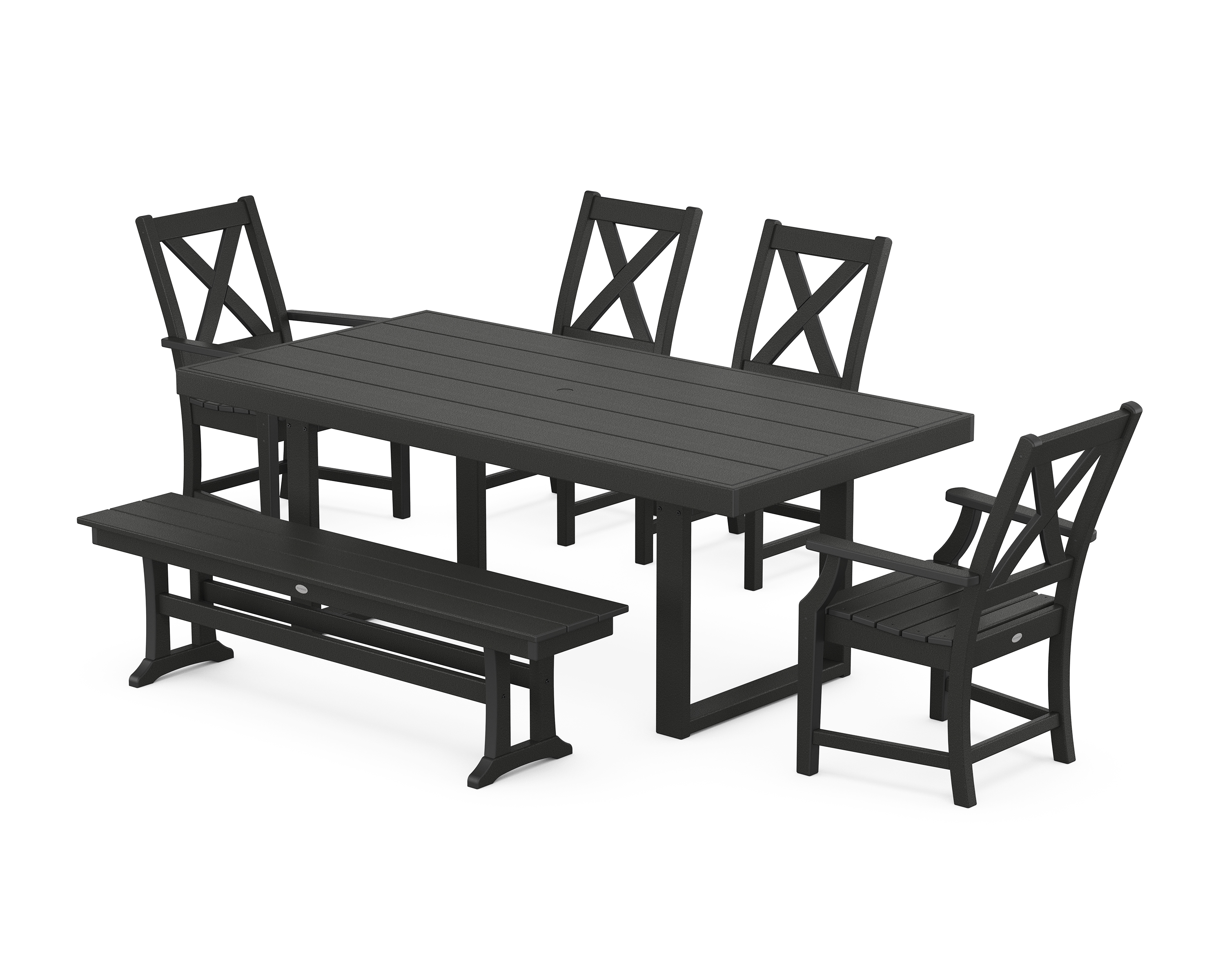 Braxton 6-Piece Dining Set With Bench