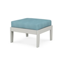 Vintage White / Lattice Sky Blue