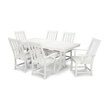 7-Piece Arm Chair Dining Set