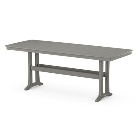 Nautical Trestle 39” X 97” Counter Table