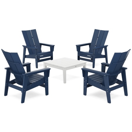 5-Piece Adirondack Chair Conversation Group