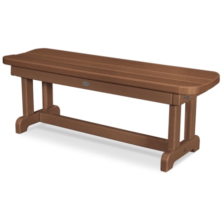 Park 48" Backless Bench