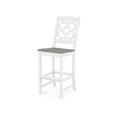Chinoiserie Bar Side Chair