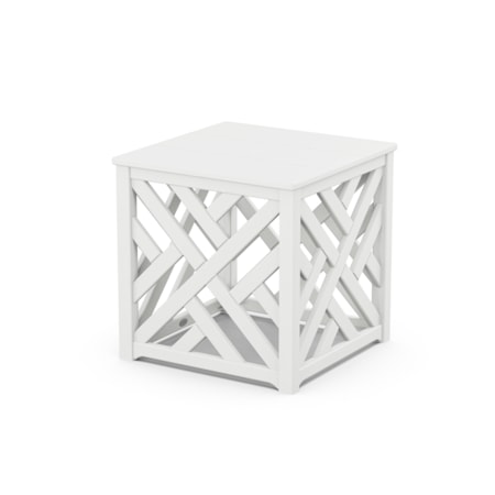 Chippendale Umbrella Stand Accent Table