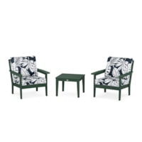 Green / Leaf Marine Indigo