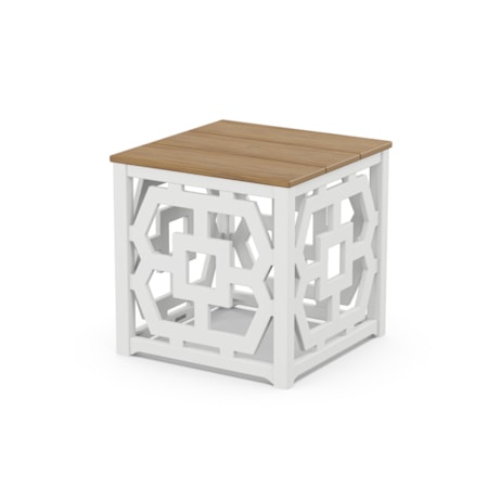 Chinoiserie Umbrella Stand Accent Table