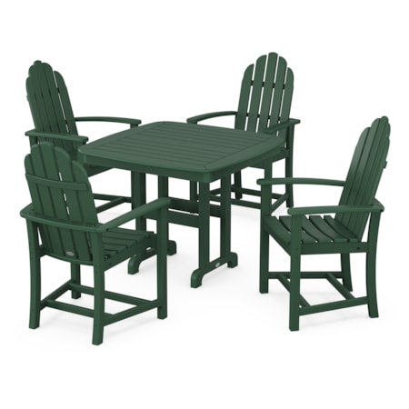Classic Adirondack 5-Piece Dining Set