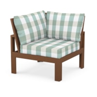 Teak / Buffalo Plaid Glacier Spa