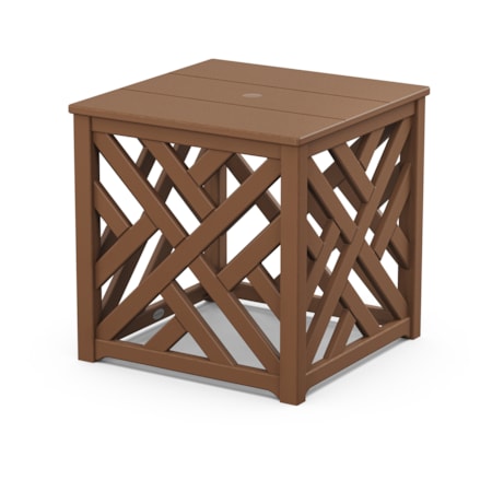 Chippendale Umbrella Stand Accent Table