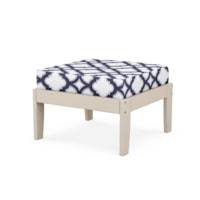 Sand / Trellis Navy
