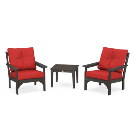 3-Piece Deep Seating Set