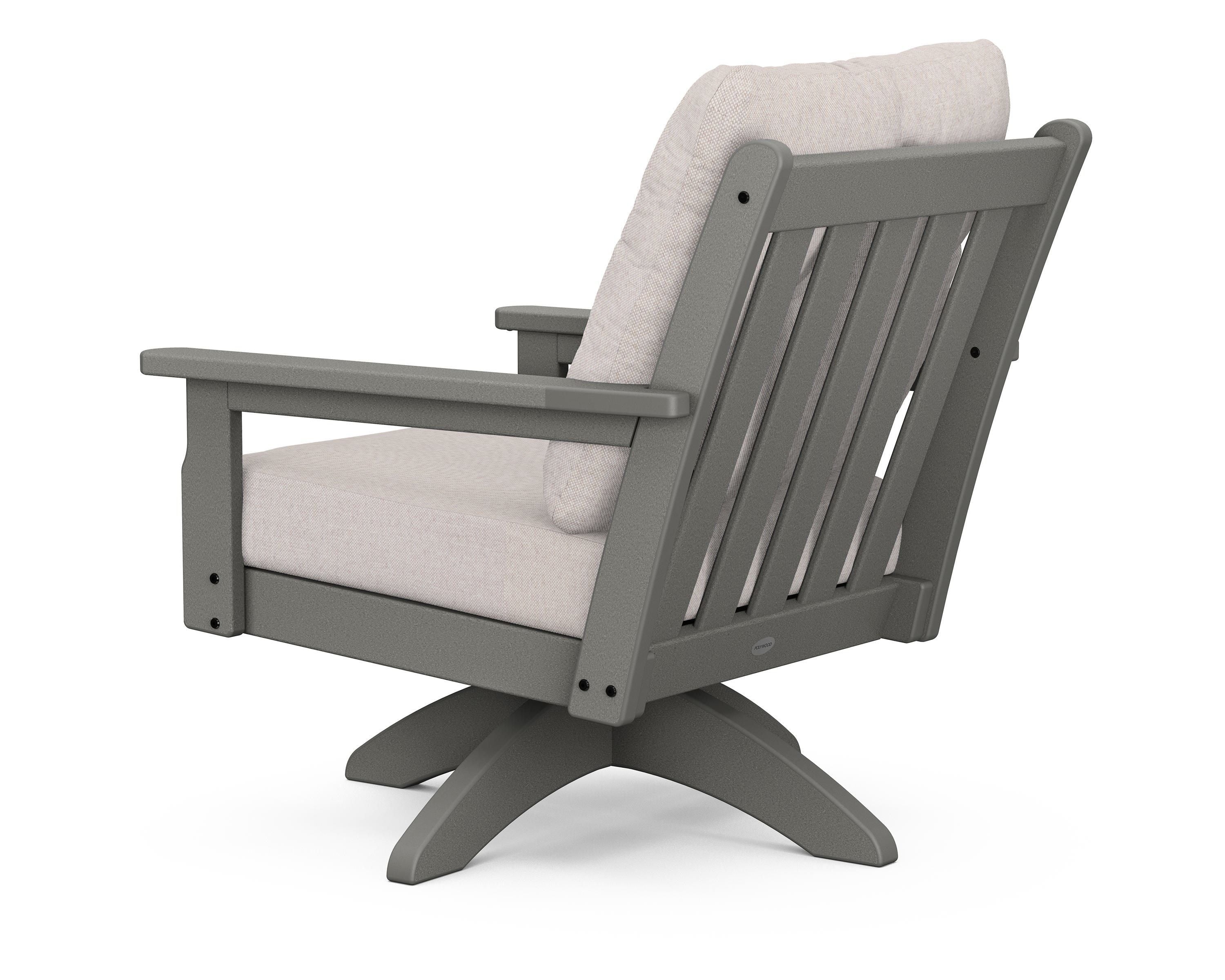 Deep Seating Swivel Chair