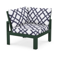 Green / Trellis Navy