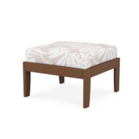 Teak / Leaf Dune Burlap