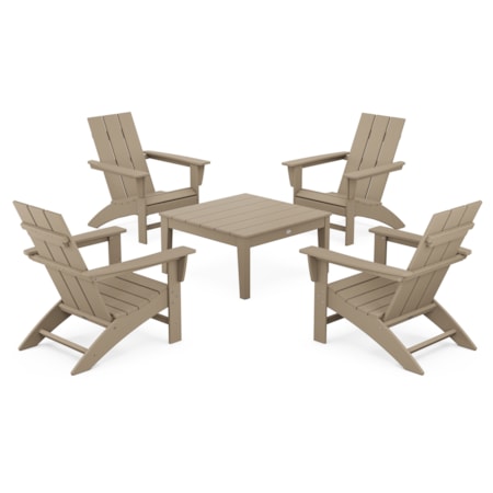 5-Piece Adirondack Chair Conversation Set