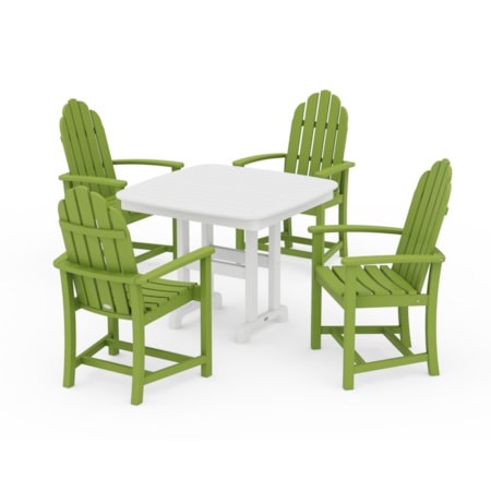 Classic Adirondack 5-Piece Dining Set
