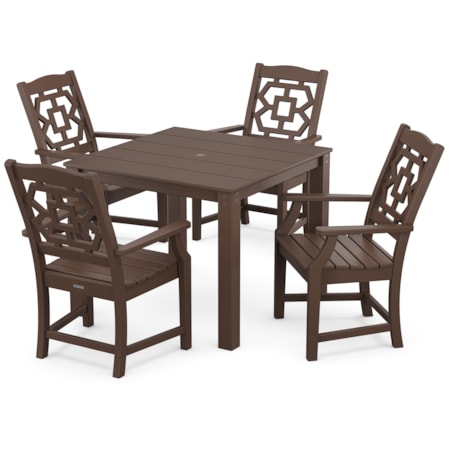 Chinoiserie 5-Piece Parsons Dining Set