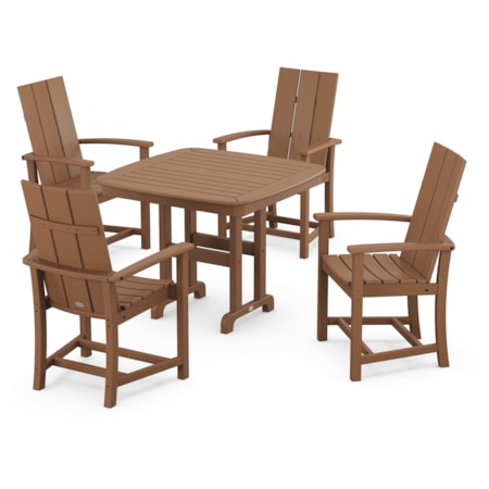 Modern Adirondack 5-Piece Dining Set