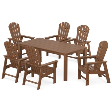 South Beach 7-Piece Parsons Dining Set