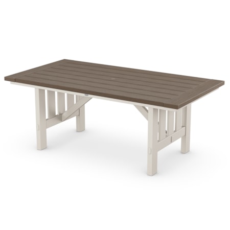 Mission 39" X 75" Dining Table
