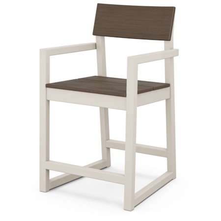 Edge Counter Arm Chair